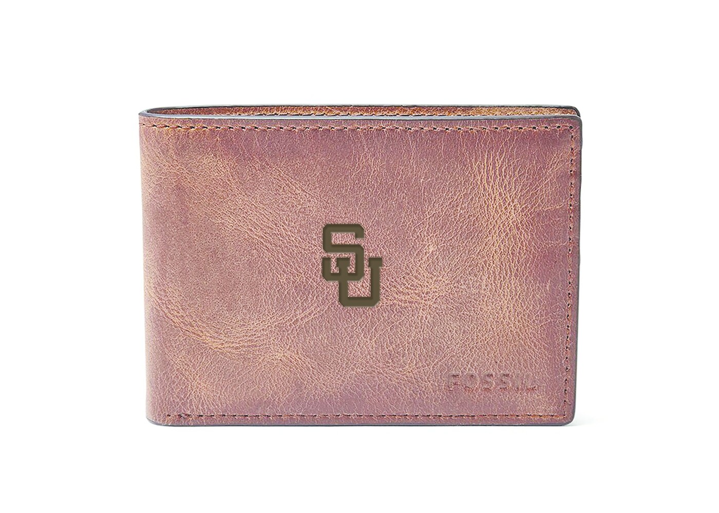 Fossil Fossil Derrick Front Pocket Bifold - Brown