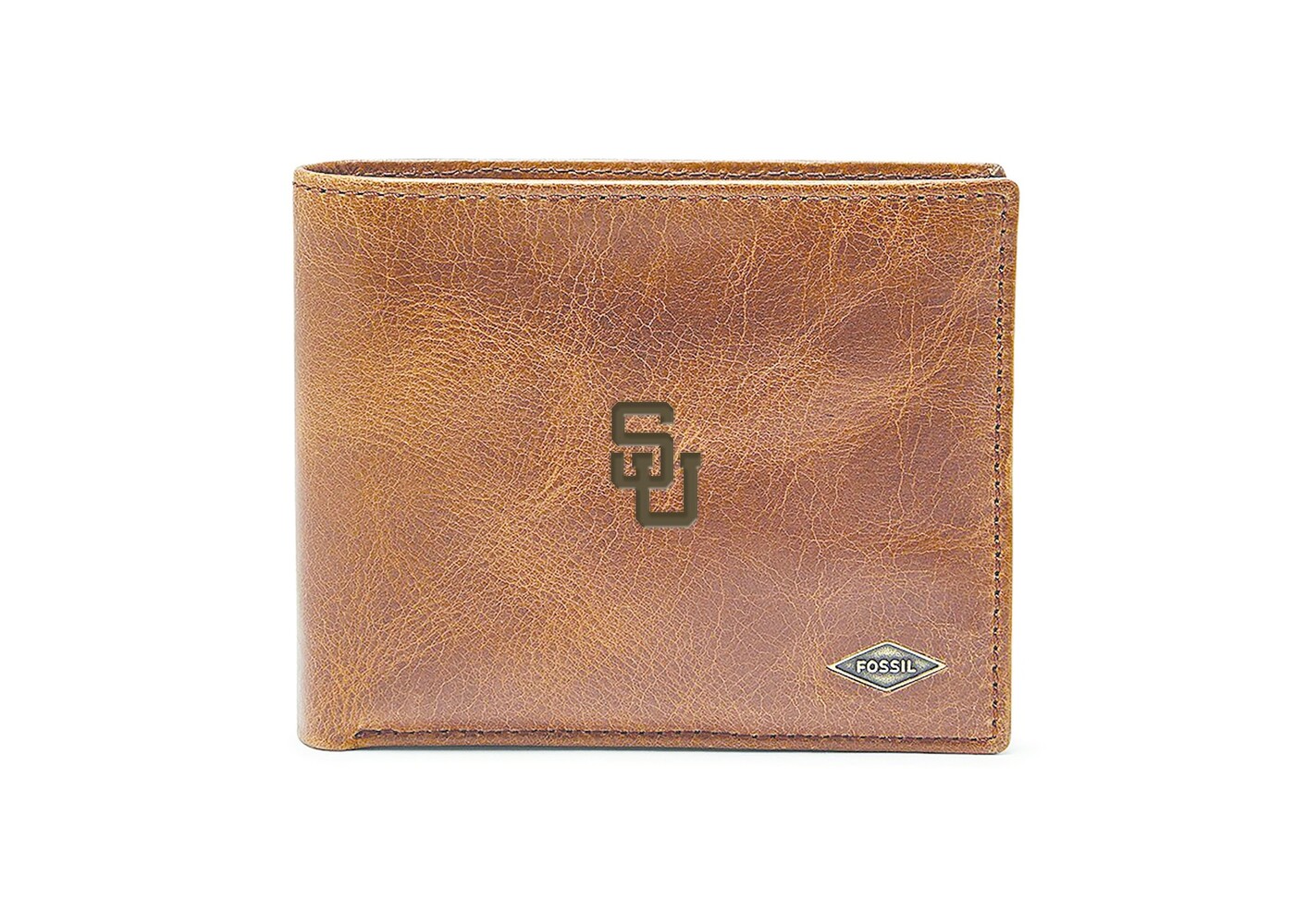 Fossil Fossil Ryan RFID Flip ID Bifold - Dark Brown