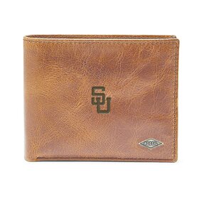 Fossil Fossil Ryan RFID Flip ID Bifold - Dark Brown
