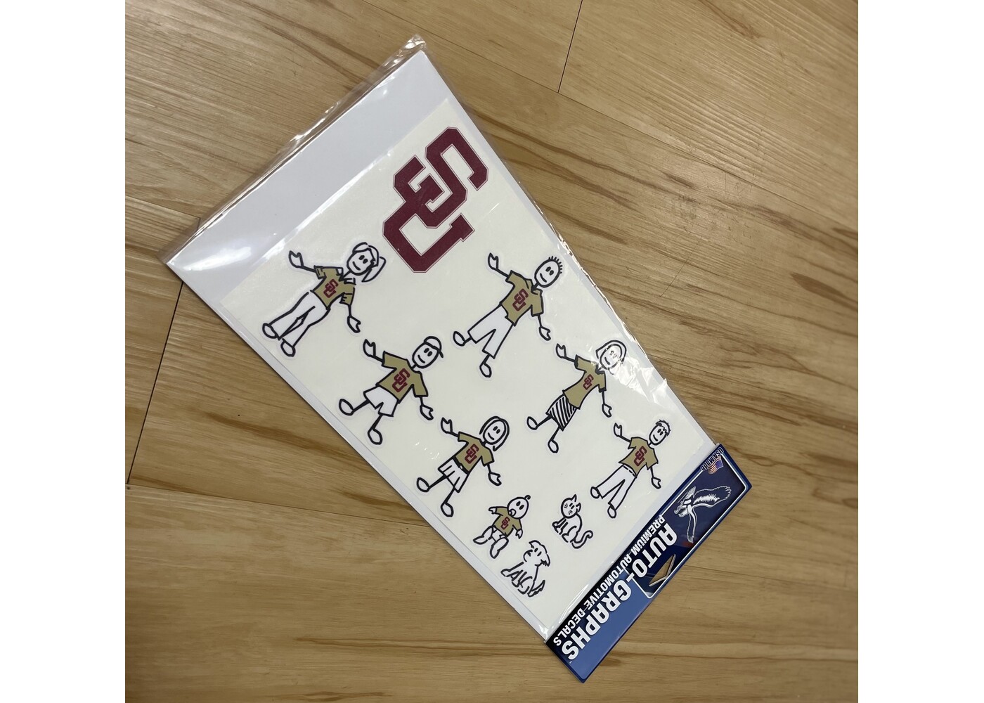 SU Family Cartoon Auto Decal