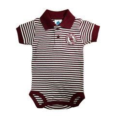 Creative Knitwear Schreiner Polo Striped Onesie