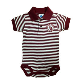 Creative Knitwear Schreiner Polo Striped Onesie