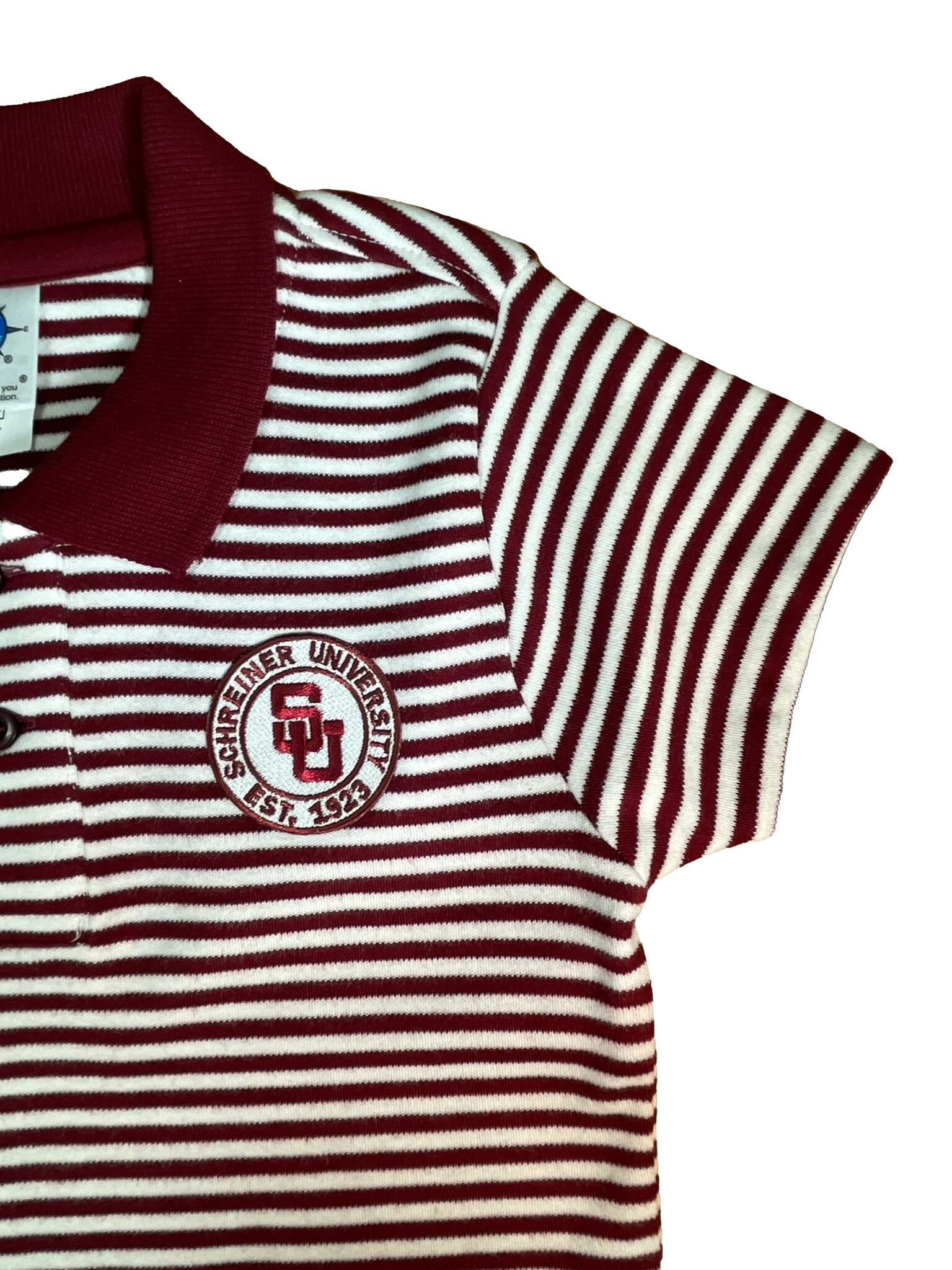 Creative Knitwear Schreiner Polo Striped Onesie