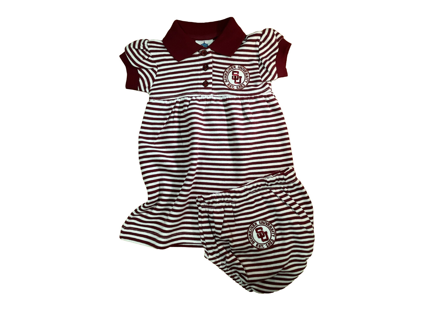 Creative Knitwear Schreiner Striped Game Day Dress