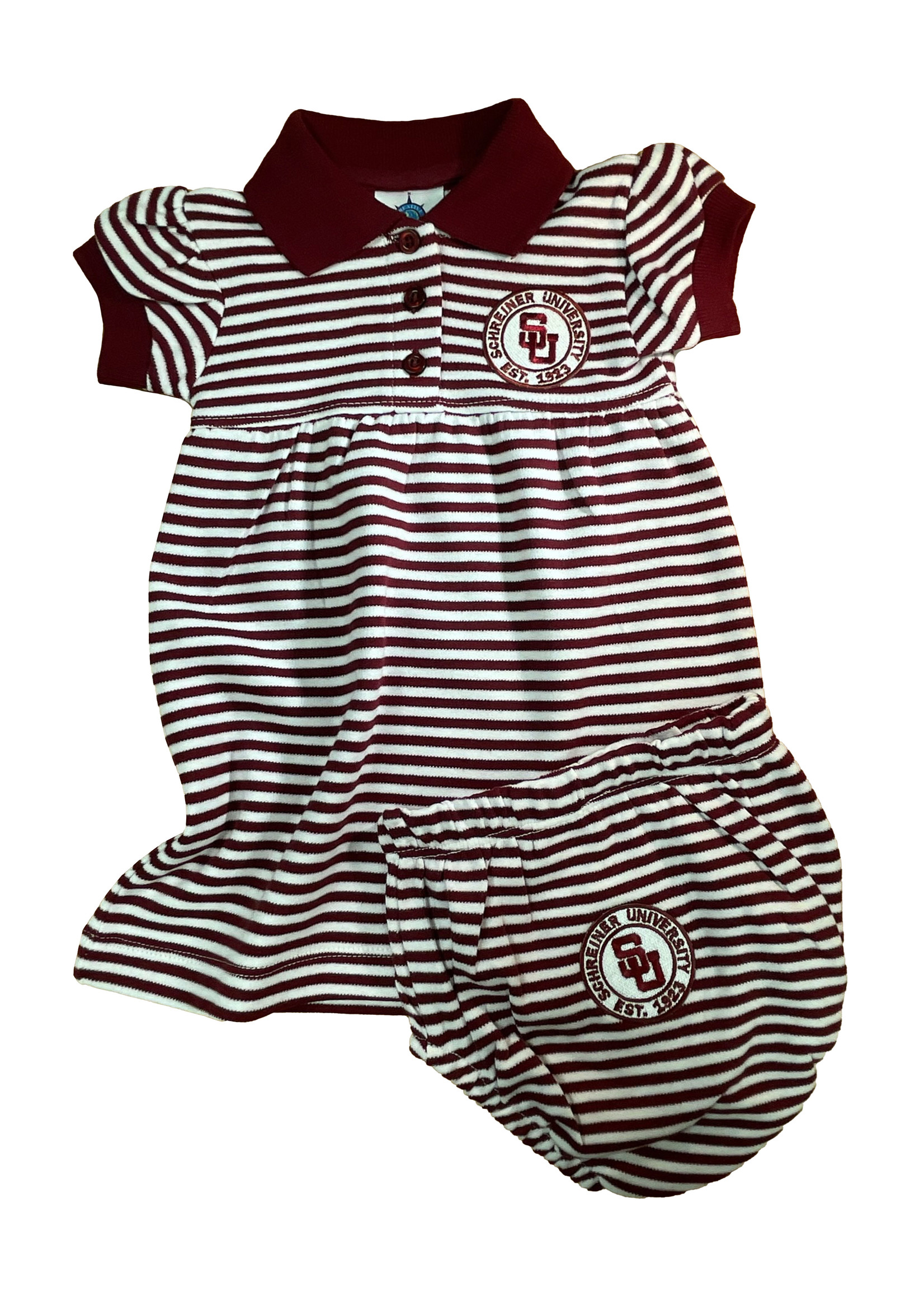 Creative Knitwear Schreiner Striped Game Day Dress