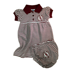 Creative Knitwear Schreiner Striped Game Day Dress