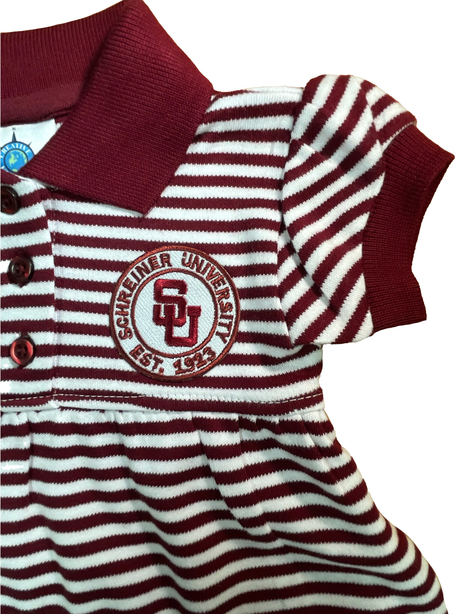 Creative Knitwear Schreiner Striped Game Day Dress