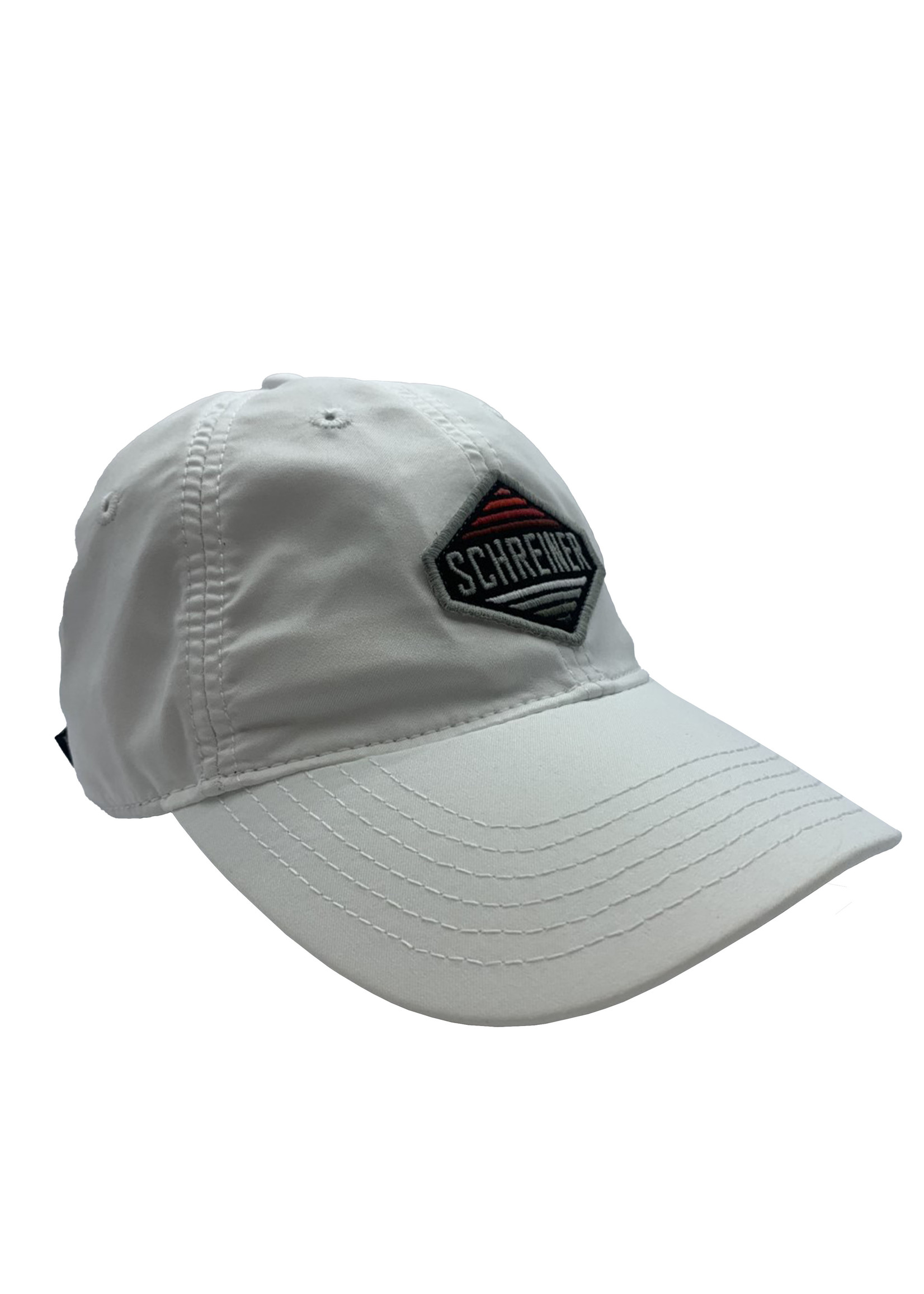 Legacy White Adjustable Hat (Diamond Logo)