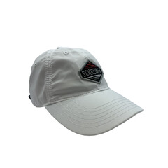 Legacy White Adjustable Hat (Diamond Logo)