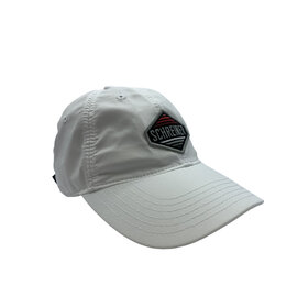  Legacy White Adjustable Hat (Diamond Logo)