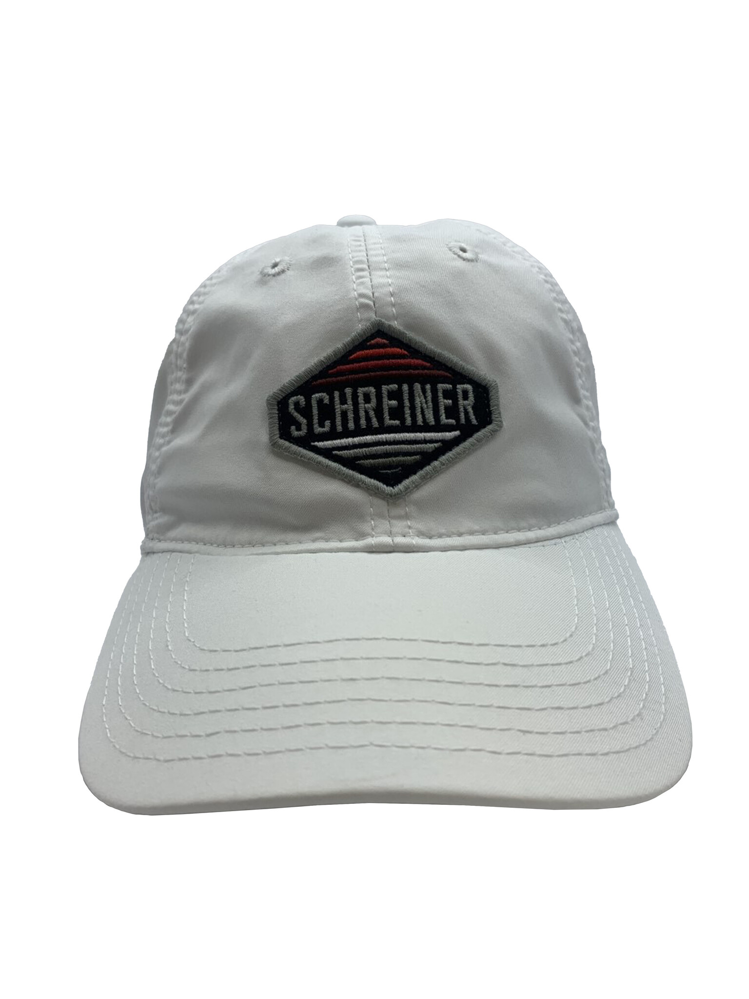 Legacy White Adjustable Hat (Diamond Logo)