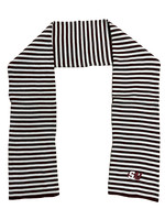 SU Maroon Stripe Knit Scarf