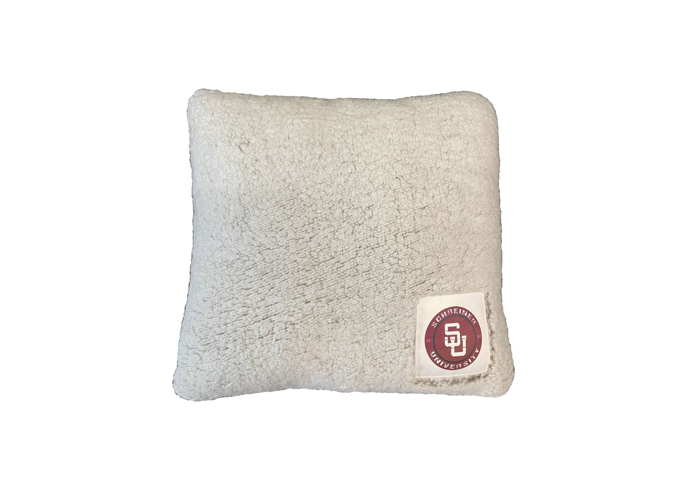 Gray Sherpa Pillow