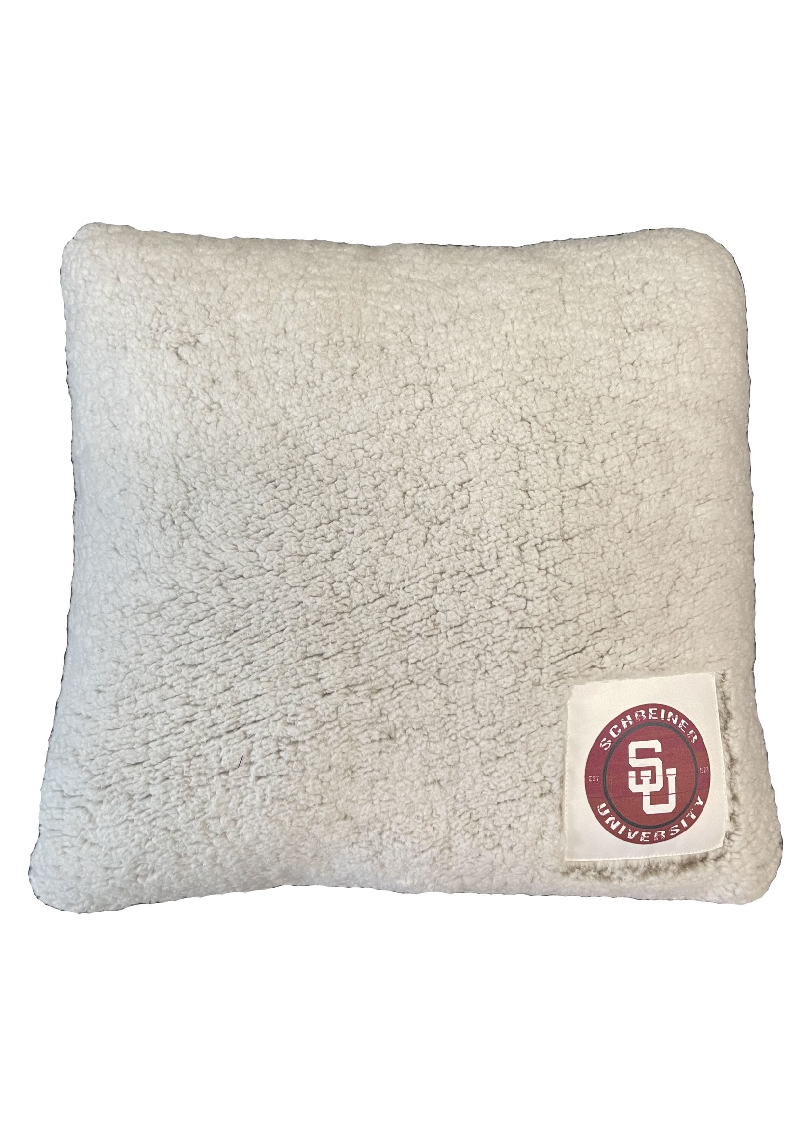 Gray Sherpa Pillow