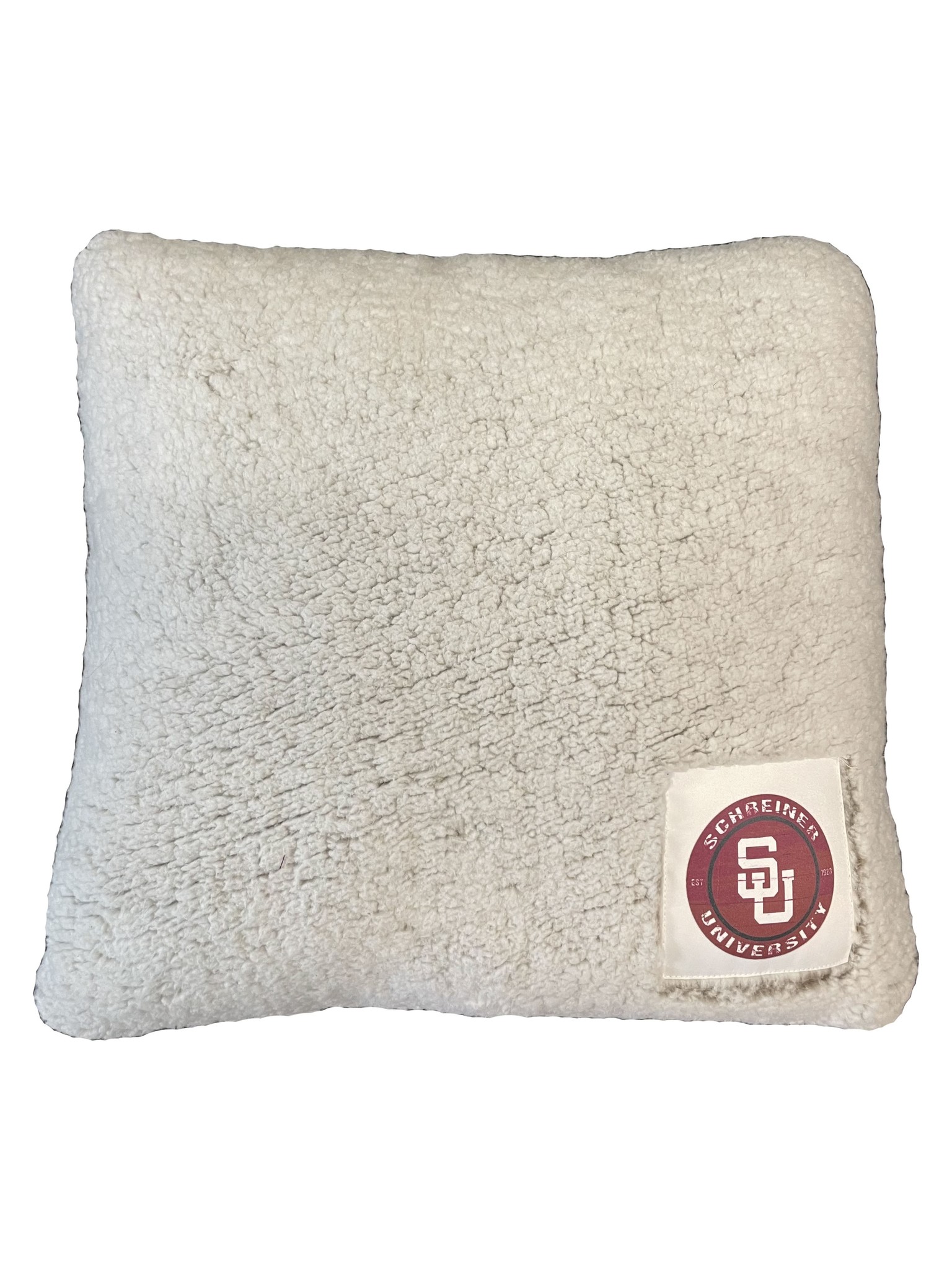Gray Sherpa Pillow