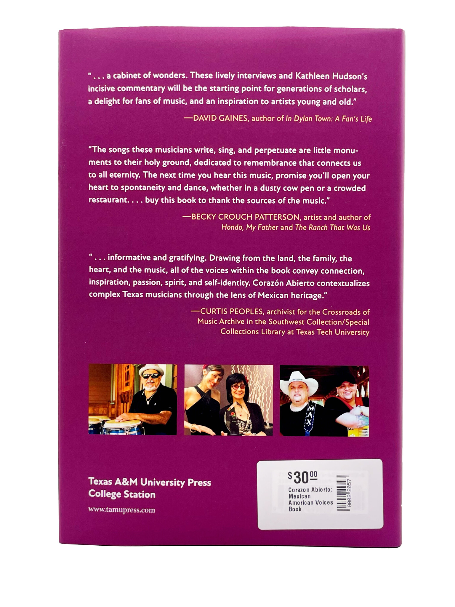 Corazon Abierto: Mexican American Voices Book