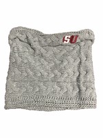 SU Scarf Cowl Neck Gray