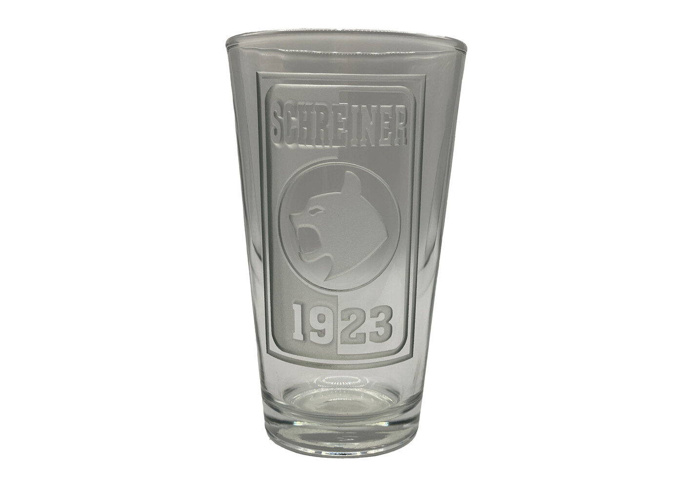 Spirit Products LTD Schreiner Monty Etched Pint Glass