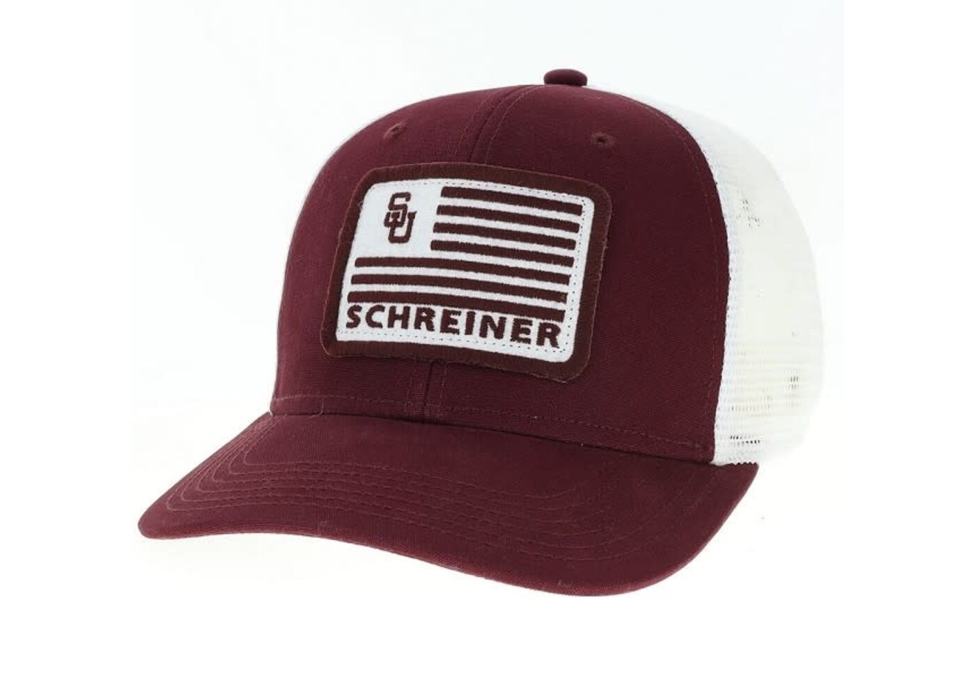 League Legacy Schreiner Flag Trucker Hat
