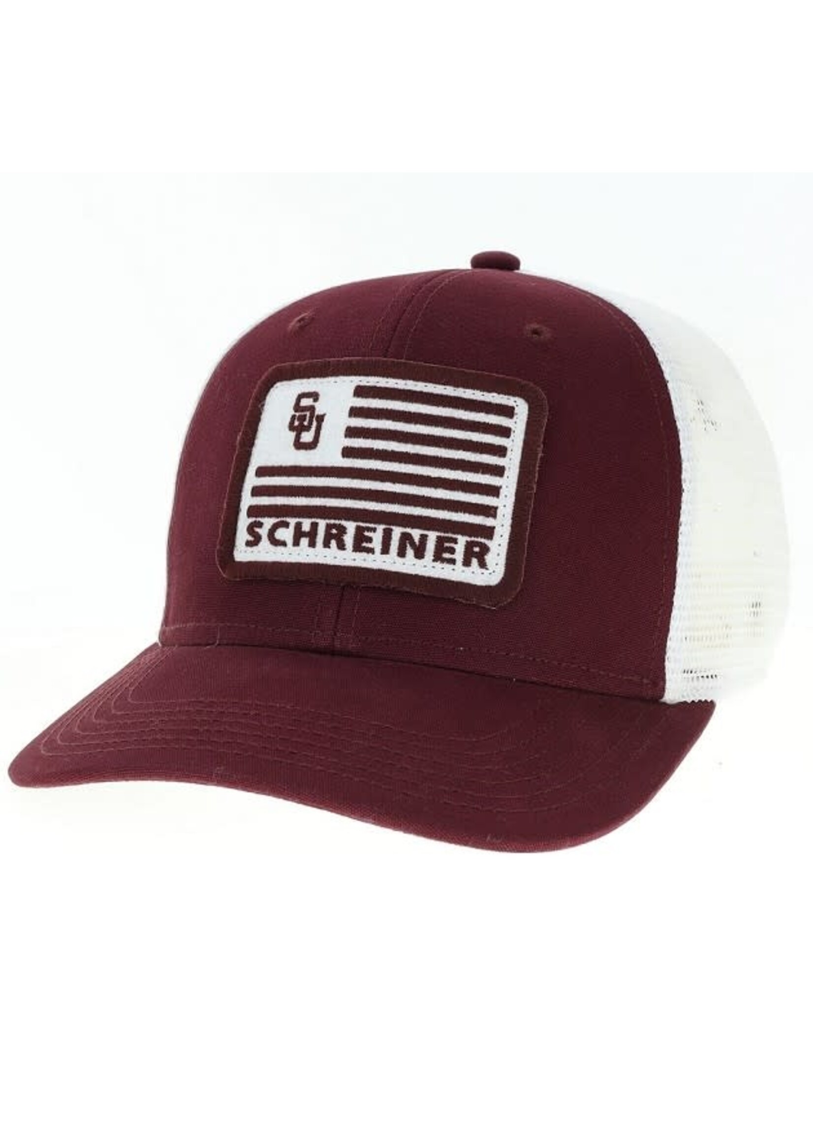 League Legacy Schreiner Flag Trucker Hat