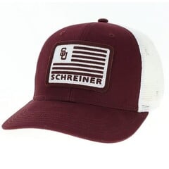 League Legacy Schreiner Flag Trucker Cap