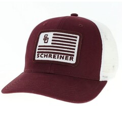 League Legacy Schreiner Flag Trucker Hat