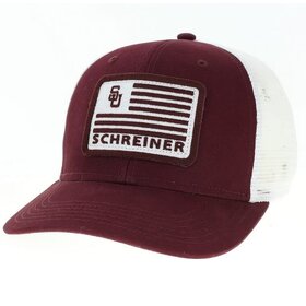 League Legacy Schreiner Flag Trucker Hat