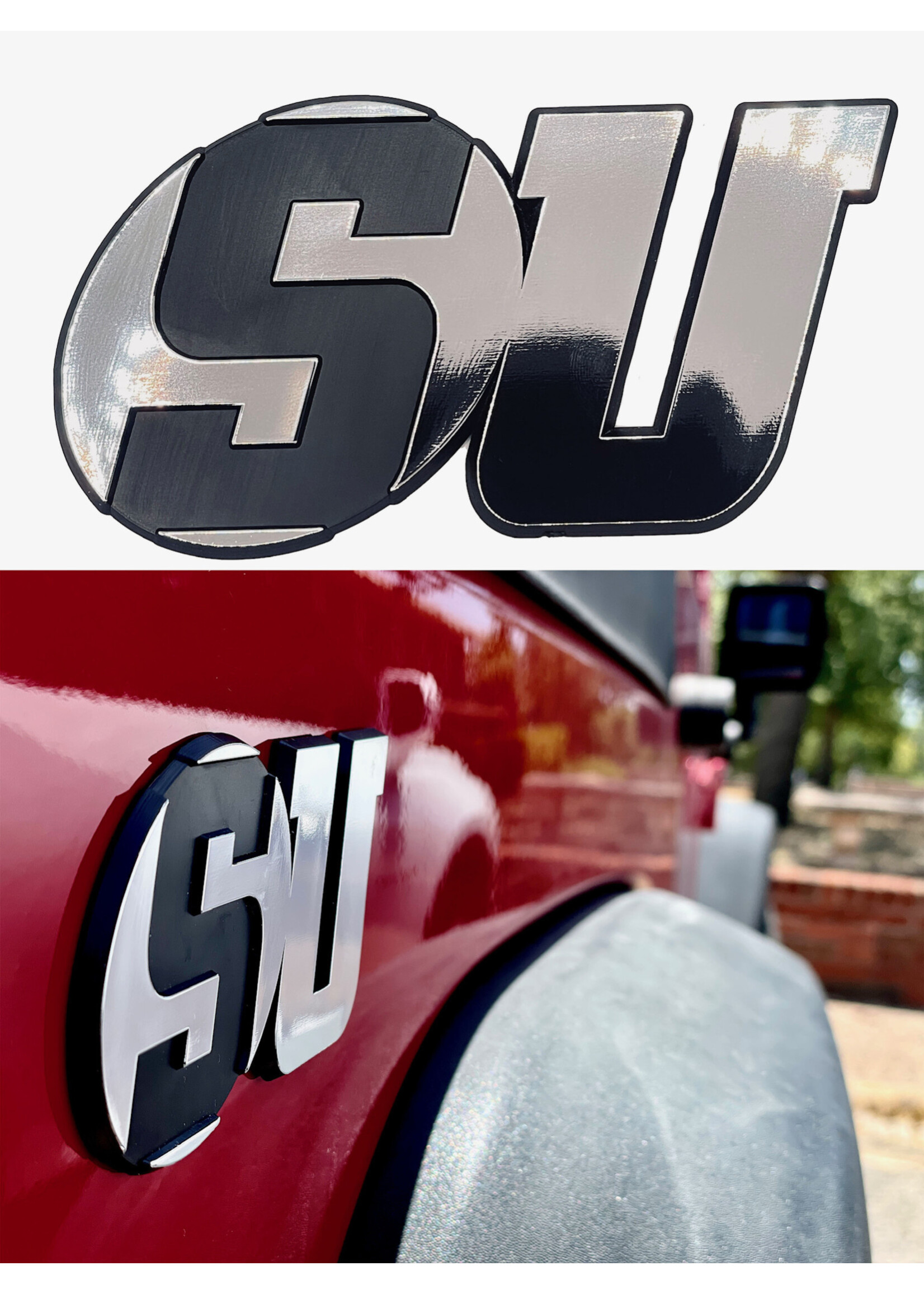 Schreiner SU Car Emblem 2.5x4.75"