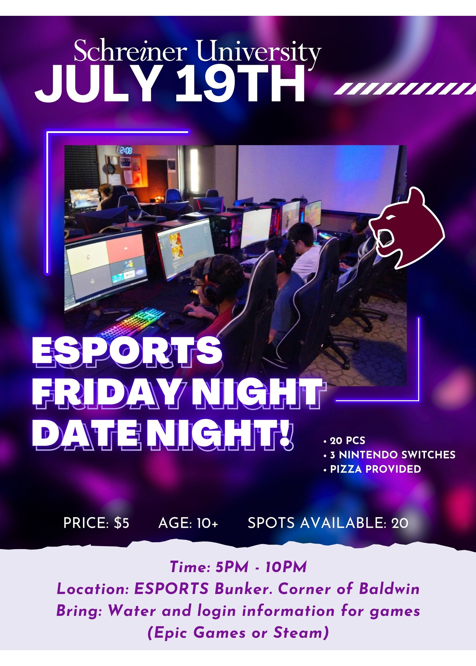 Esport Esports Friday Date Night