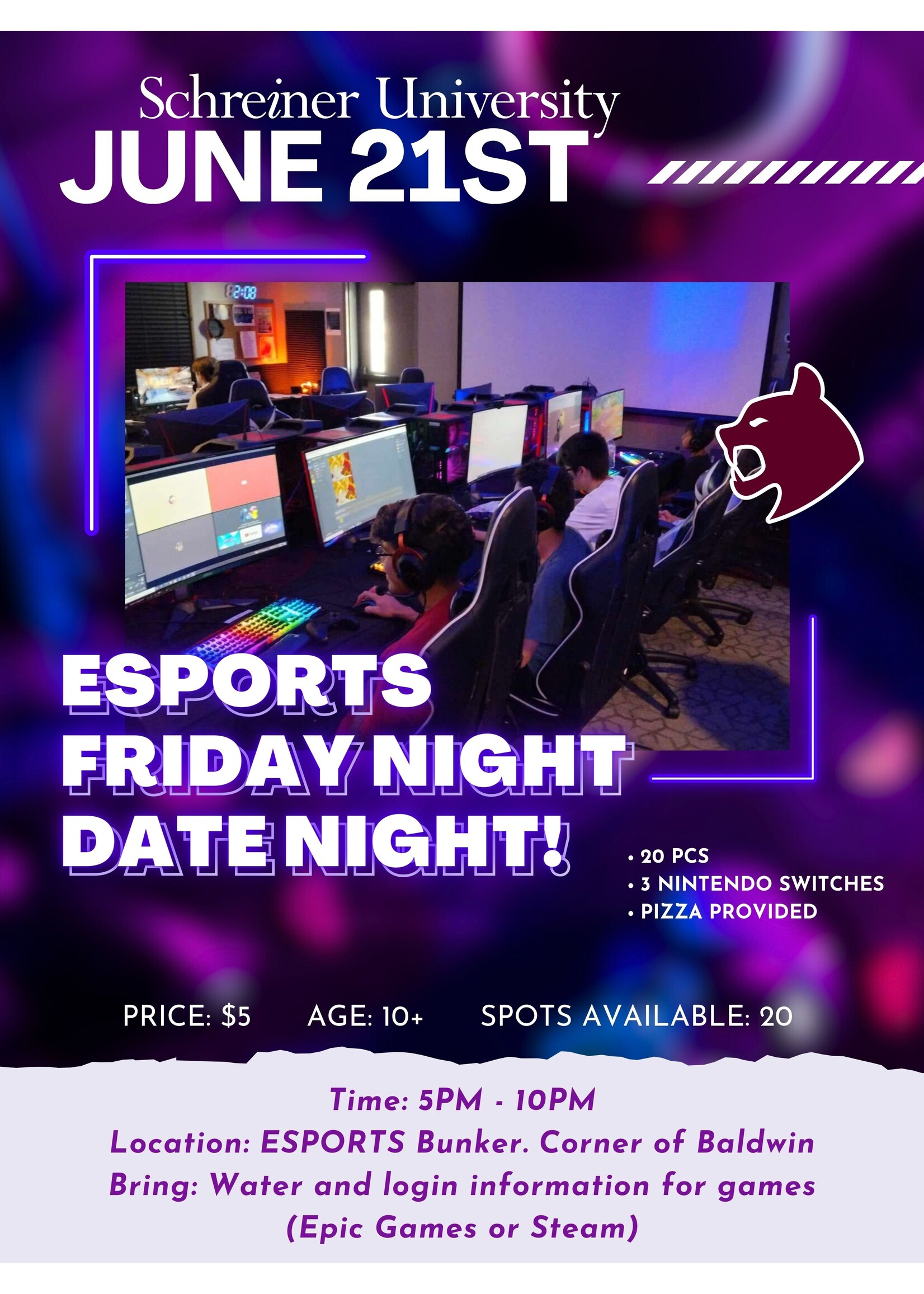 Esport Esports Friday Date Night