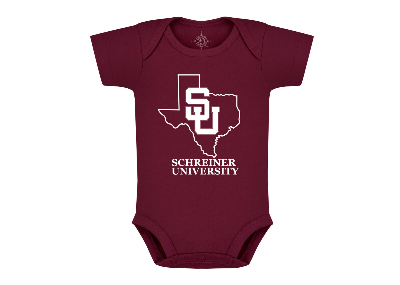 Creative Knitwear Schreiner Texas SU Onesie (Newborn - 12mo)