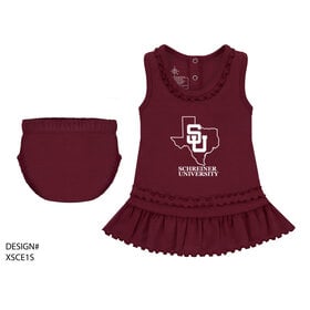 Creative Knitwear Schreiner Texas Ruffle Dress with Bloomers (3mo-24mo)
