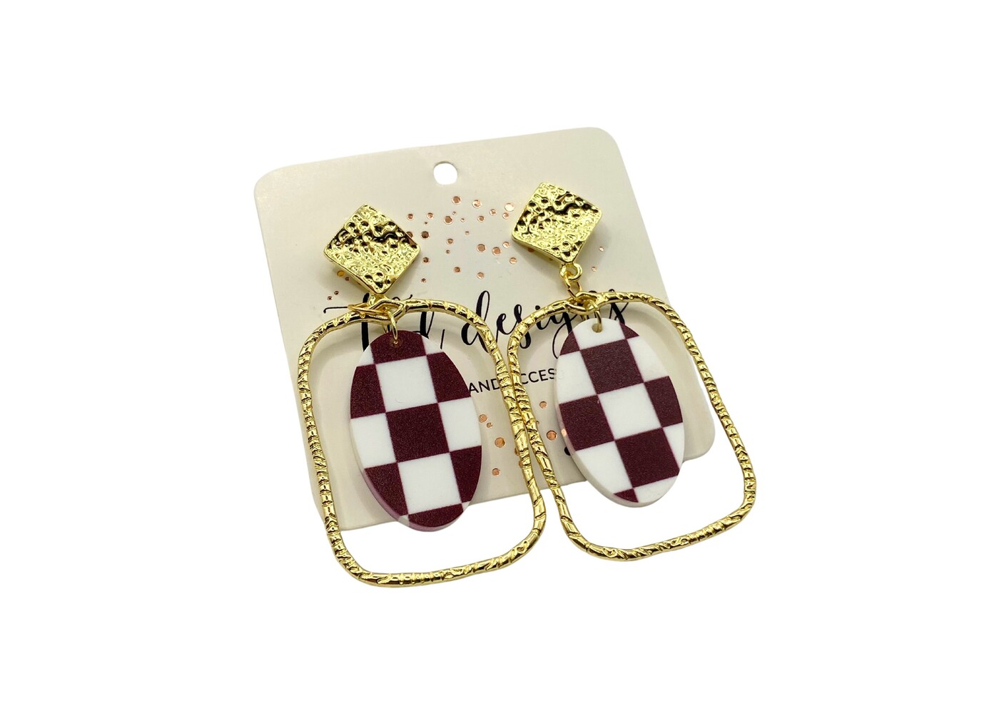 TLD Designs TLD Designs Schreiner Checkered with Gold