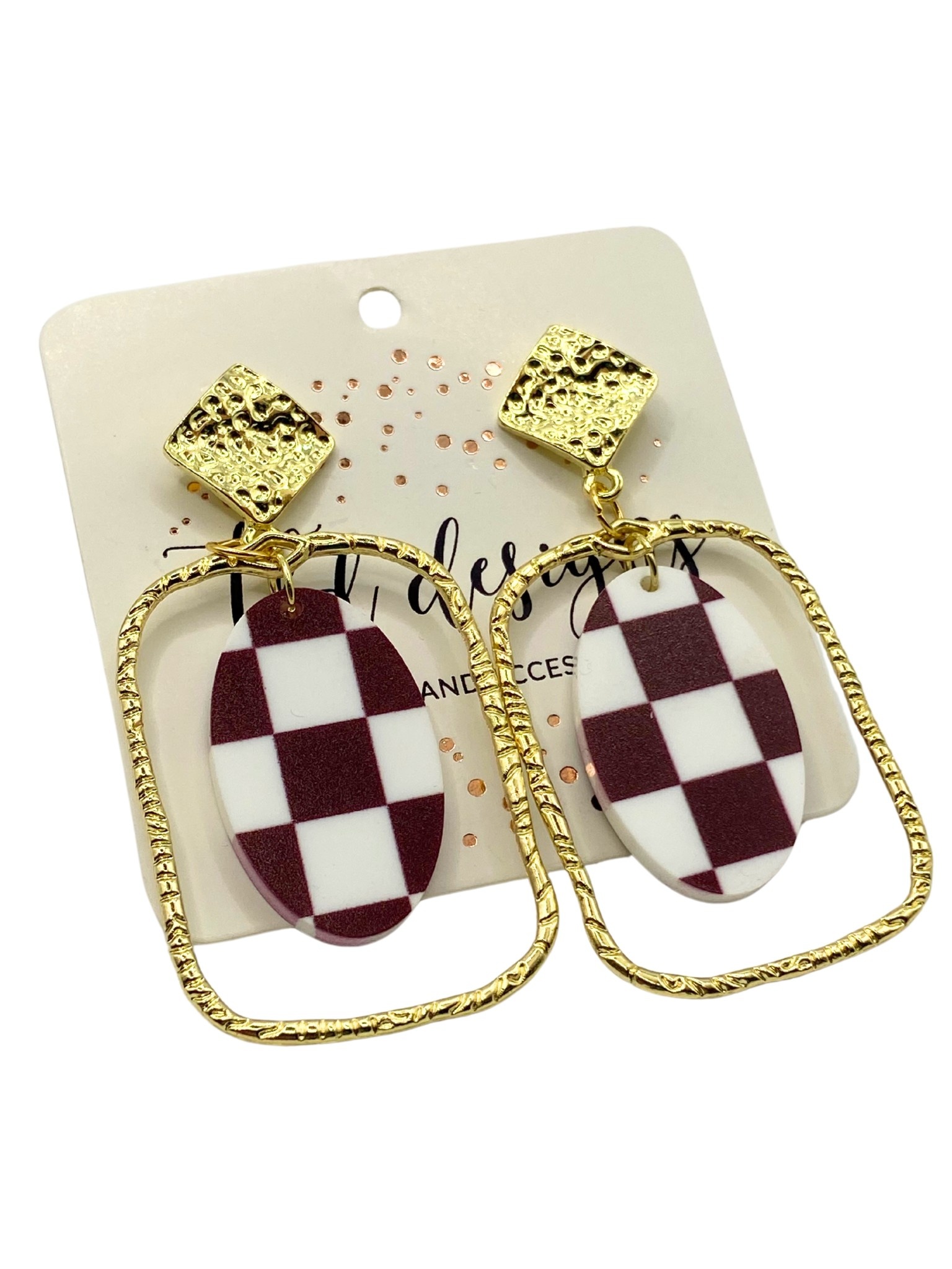 TLD Designs TLD Designs Schreiner Checkered with Gold