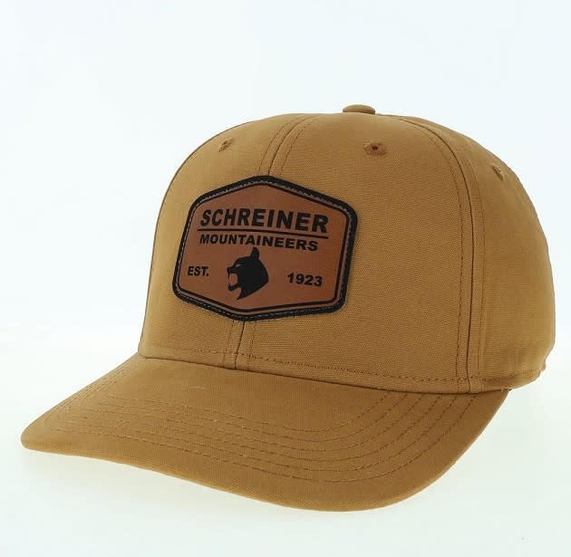 Legacy Legacy Schreiner Mid Pro Snapback Leather Patch Hat