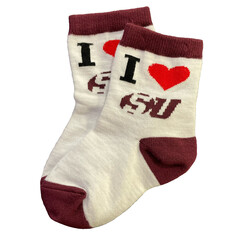 I Love SU Toddler Socks