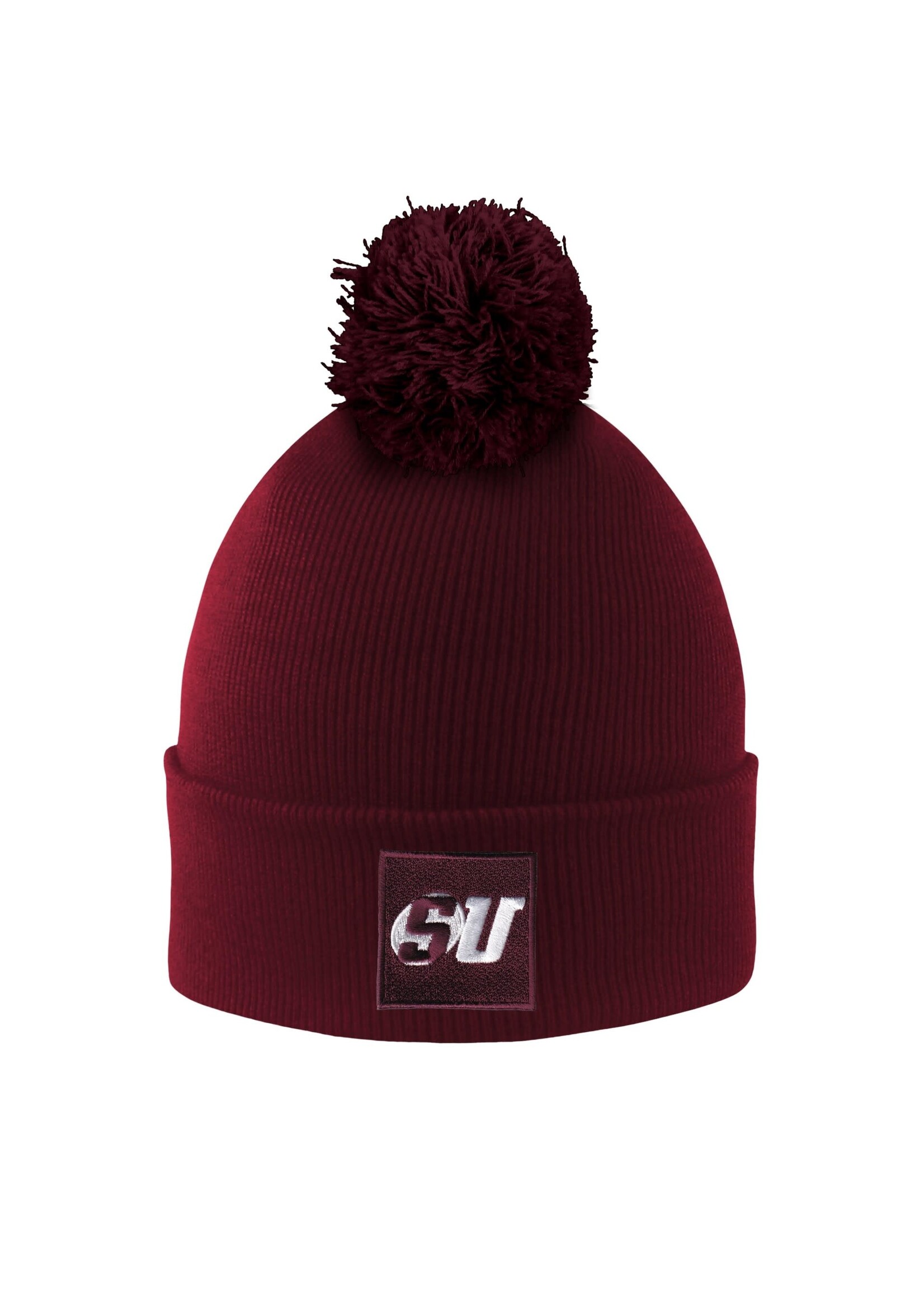 LogoFit Schreiner Satin Lined Knit Hat with Pom
