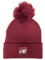 LogoFit Schreiner Satin Lined Knit Hat with Pom