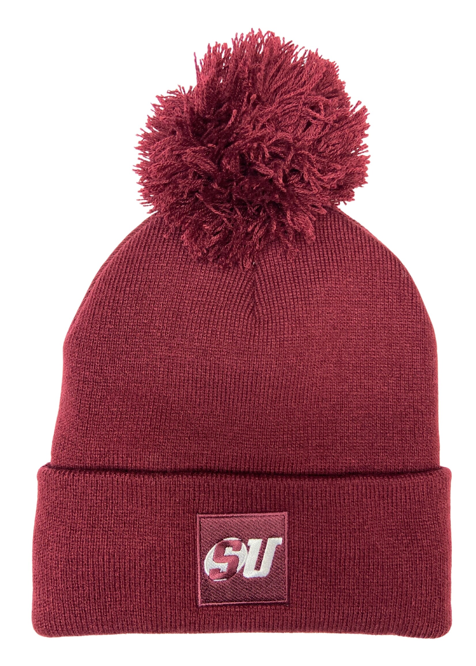 LogoFit Schreiner Satin Lined Knit Hat with Pom