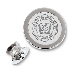 CSI Schreiner Silver Plated Lapel Pin with Seal