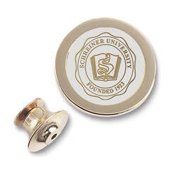 CSI Schreiner Gold Plated Lapel Pin with Seal