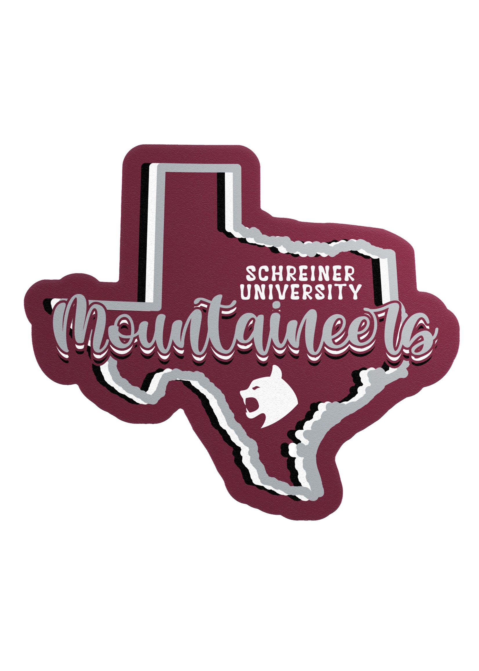 Schreiner State of Texas Mountaineers Sticker