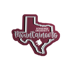 Schreiner State of Texas Mountaineers Sticker
