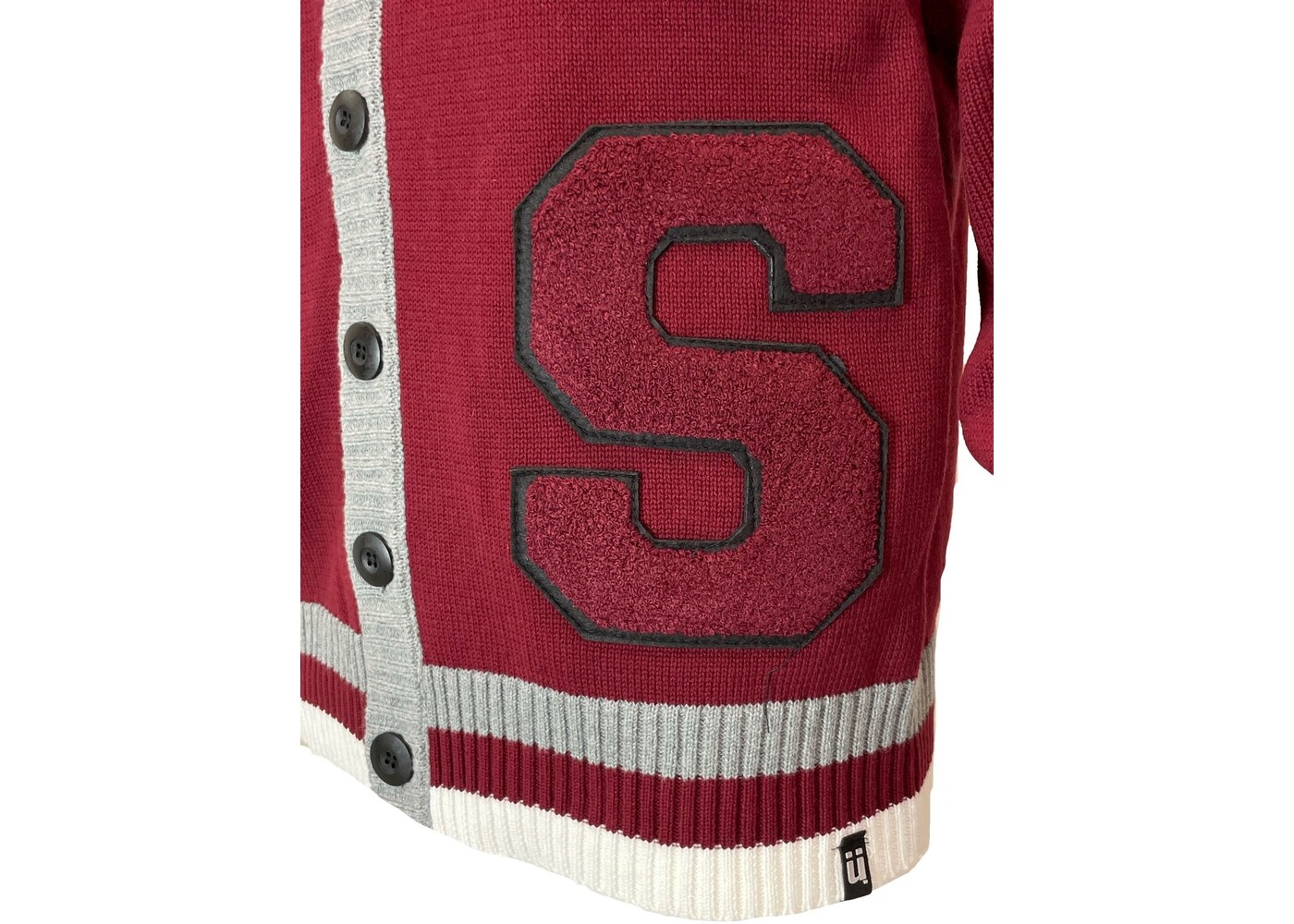 Barbarian Sports Wear Bruzer Schreiner Varsity Cardigan