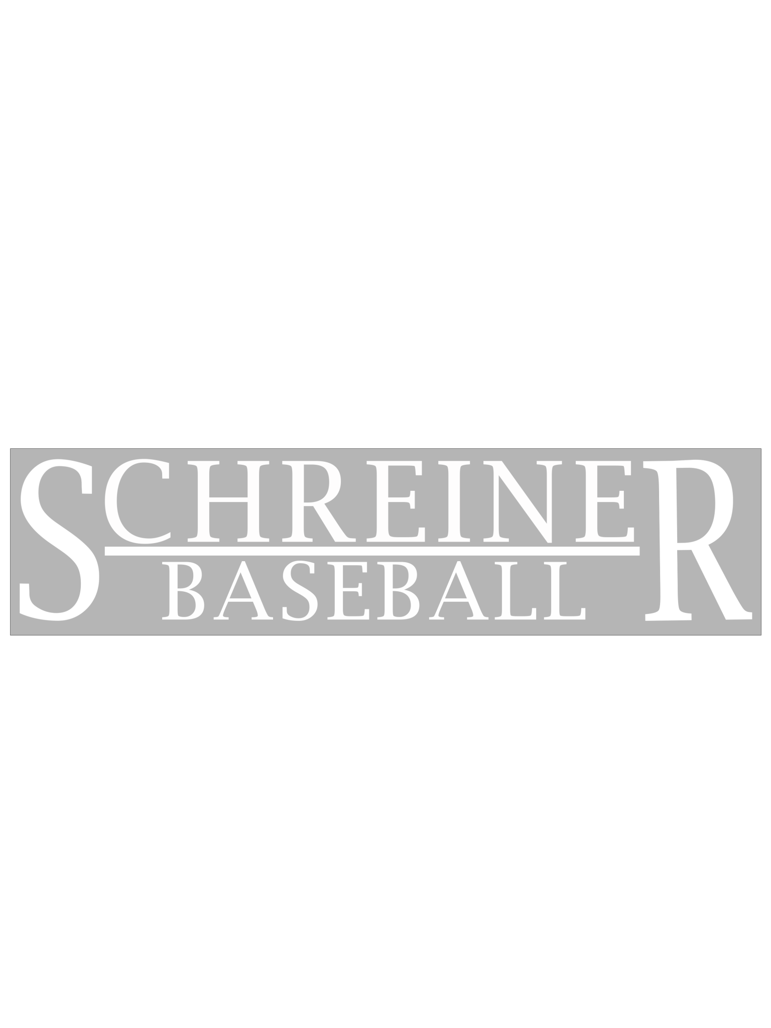 Schreiner Decal Baseball