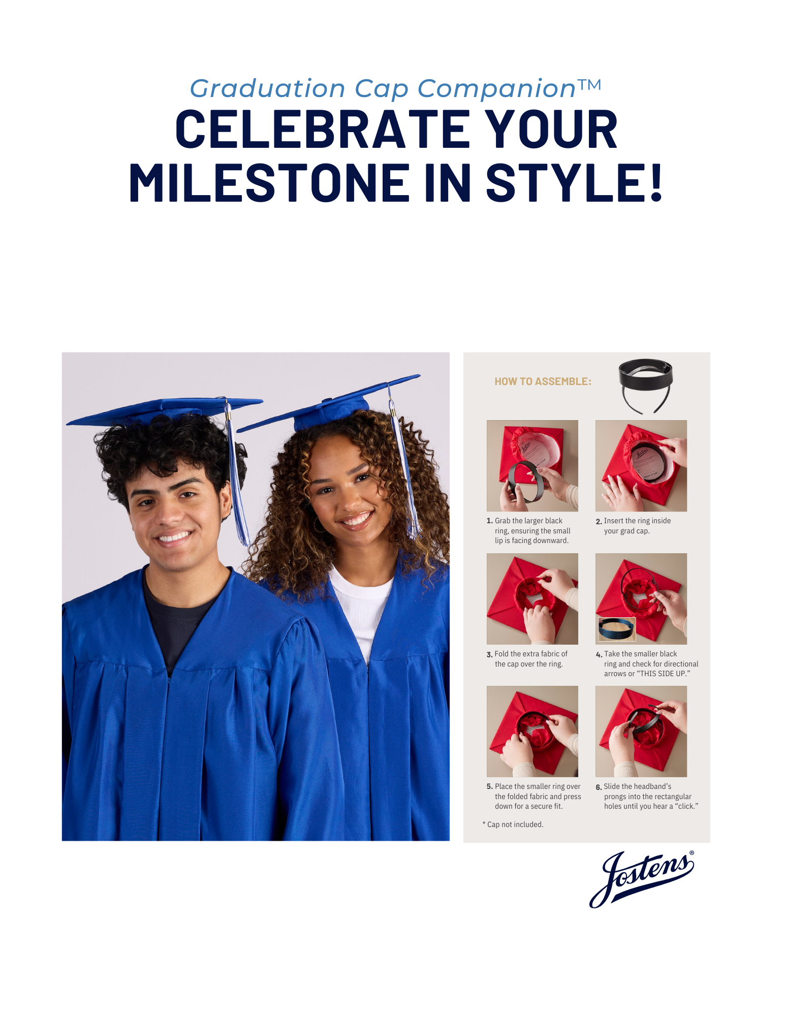 Jostens Grad Cap Companion (Optional)