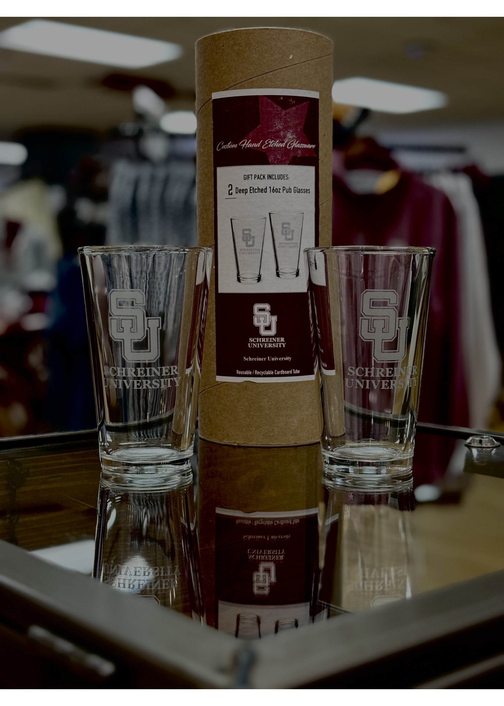 Pub Glasses - Cannister Set