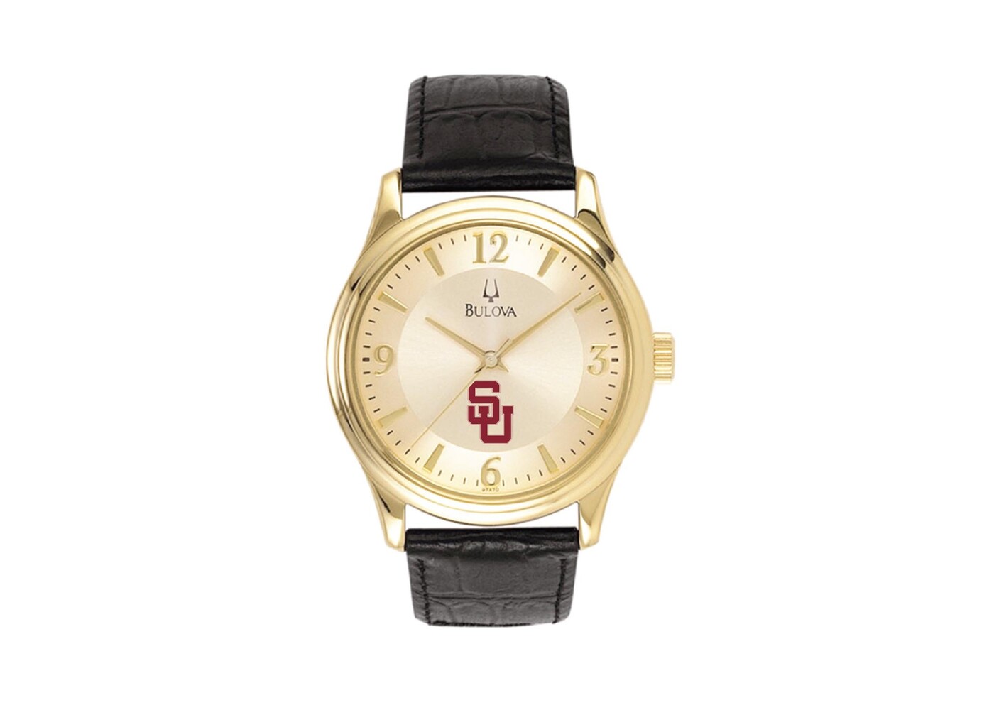 Bulova Bulova Men's Gold Leather Watch (97A70)