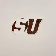 Amazon Schreiner Tartan Football Sticker