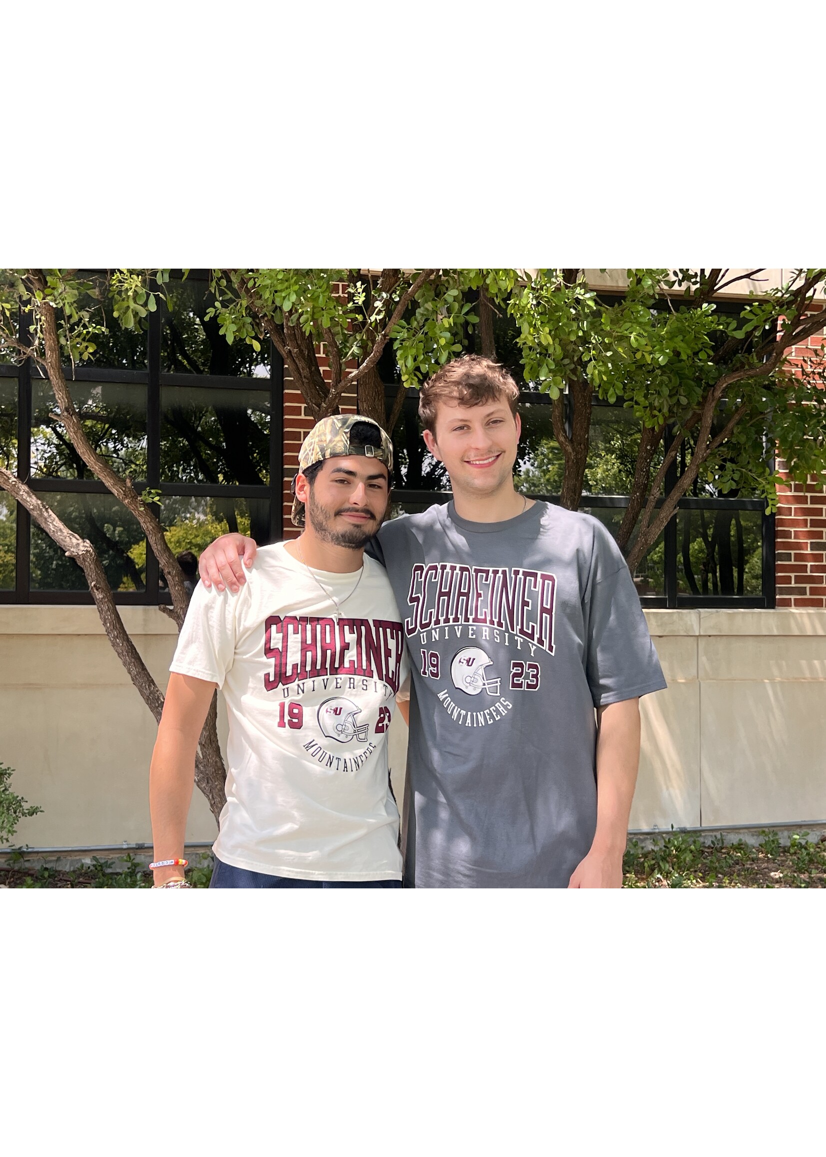 Blue 84 Blue 84 Schreiner Football Helmet Tee